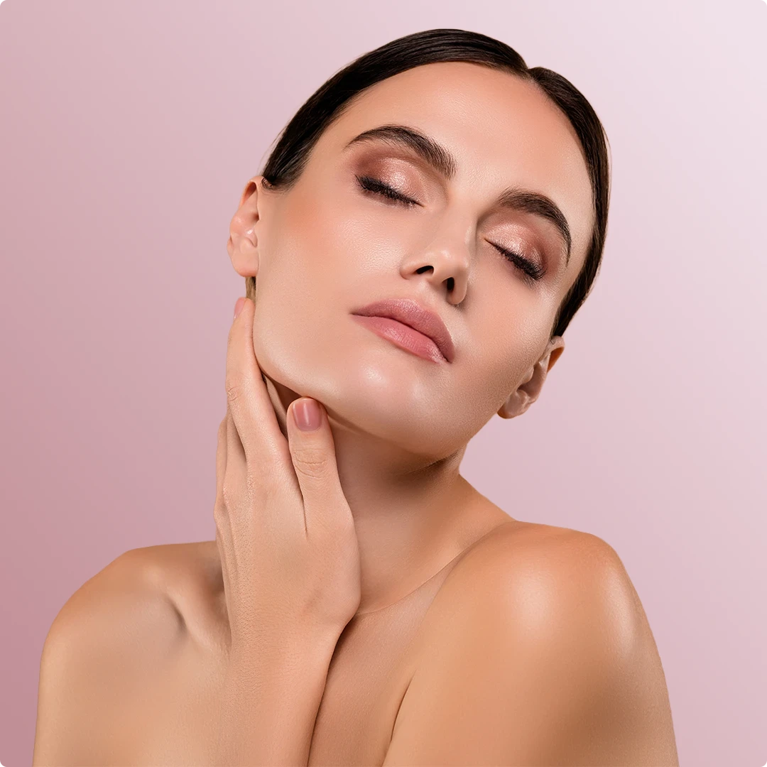 Contour du visage